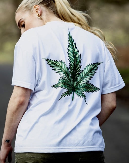 420 Leaf Tee