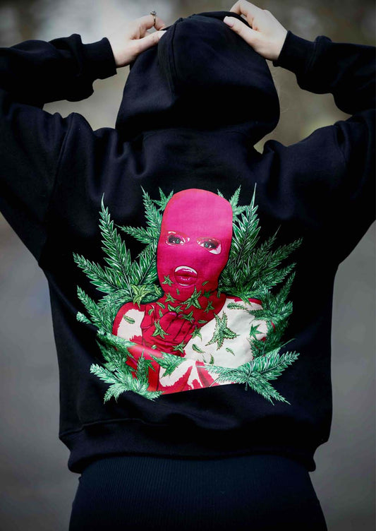 420 Girl Hoodie XL Print